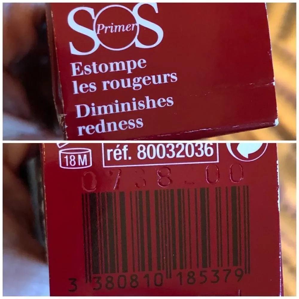 CLARINS - NWT - SOS Primer in Green (04). Corrects Redness. 1 oz/Non-Perfect Box